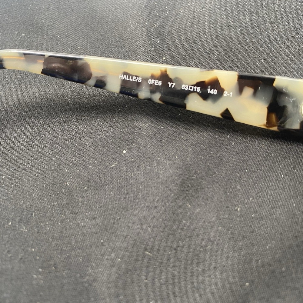 Kate Spade Sunglasses Women FRAME ONLY Halle/S 53-15-140 Tortoise White 735 - Picture 15 of 16